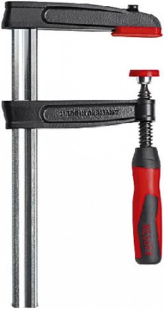 BESSEY - svěrka šroubová z temperované slitiny 2K rukojeť TPN 400x175mm