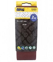 Brusný pás 75x457mm A120 - 3ks