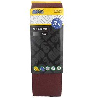 Brusný pás 75x533mm A60 - 3ks