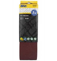 Brusný pás 75x533mm A120 - 3ks
