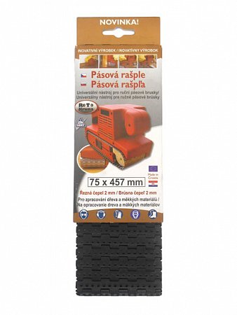ROTO pásová rašple 75x457mm