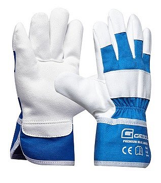 GEBOL - PREMIUM BLUE JUNIOR dětské pracovní rukavice
