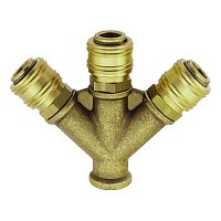 Roztrojka 1/2" s rychlospojkou