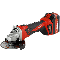 HERMAN aku-úhlová bruska 125mm AXAG 1800 18.0V / 5.0 Ah / BLDC / Komplet