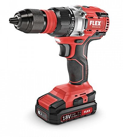 FLEX 2-rychlostní aku-šroubovák 18,0V DD 2G 18.0-EC