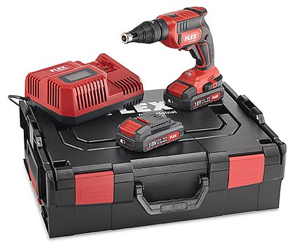 FLEX aku-stavební šroubovák 18,0 V DW 18.0-EC/2.5 Set