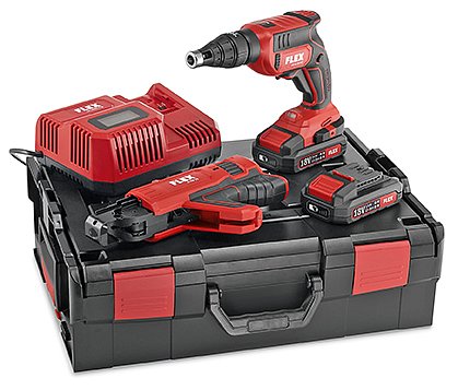 FLEX aku-stavební šroubovák 18,0 V DW 45 18.0-EC M/2.5 Set