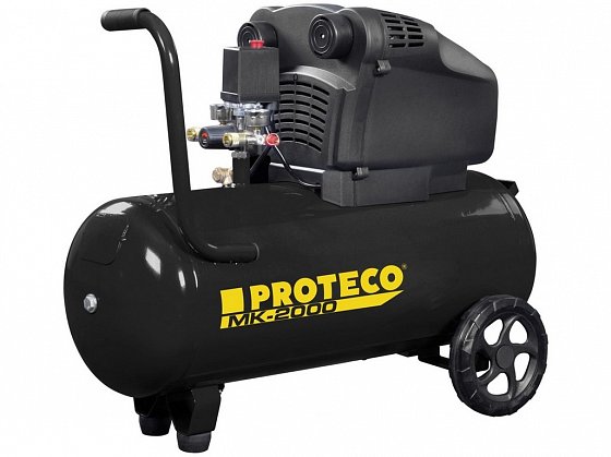 PROTECO - kompresor bezolejový 1.8 kW, nádoba 50 l