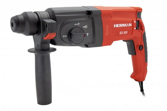 HERMAN kombinované kladivo BX 800 SDS-plus / 800 W