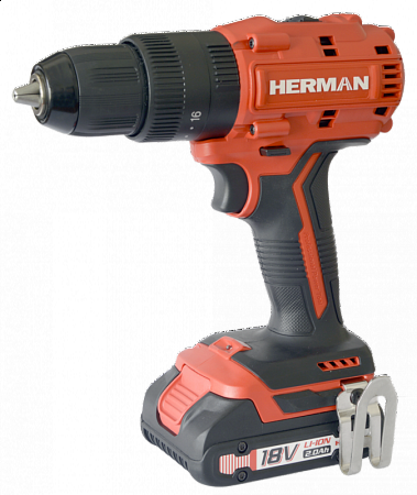 HERMAN aku-šroubovák s příklepem AXS 1802 18.0V / 2.0Ah