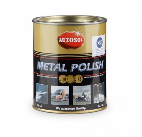 AUTOSOL Metal Polish čistící a leštící pasta na kovy 750 ml