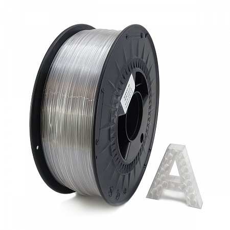 PET-G Filament Natural transparentní 1kg  1,75mm  AURAPOL