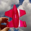 PLA 3D Filament Malinová částečně transparentní 1kg 1,75mm AURAPOL