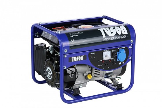 TUSON Benzínová elektrocentrála 1000W OHV, AVR, jednofázová, výstup 1x230 V