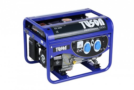TUSON - Benzínová elektrocentrála 2500W OHV, AVR, jednofázová