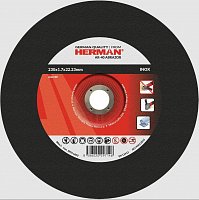 HERMAN řezný kotouč na nerez 230x1,7 mm Abrazor AR-40 s prolisem A60VBF