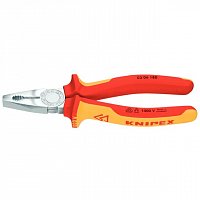 KNIPEX - kleště kombinované 200 mm, potah PVC do 1000V…