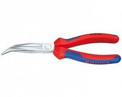 KNIPEX - kleště s půlkulatými čelistmi 200 mm zahnuté 2625200